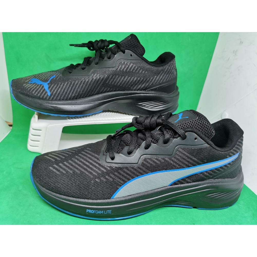 PUMA Aviator ProFoam Sky Black Blue Men's Shoes Size 9 376615-02